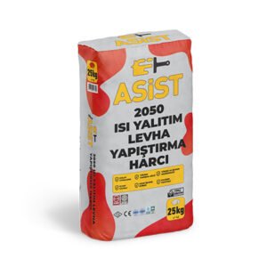 1b5929-albera10 Asist 2050 Isı Yalıtım Levha Yapıştırma Harcı 25 Kg