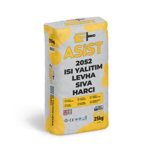 73702f-albera12 Asist 2052 Isı Yalıtım Levha Sıva Harcı 25 Kg