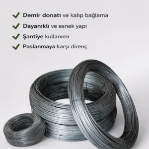 İnşaat Teli 25 KG - Demir Bağlama Teli