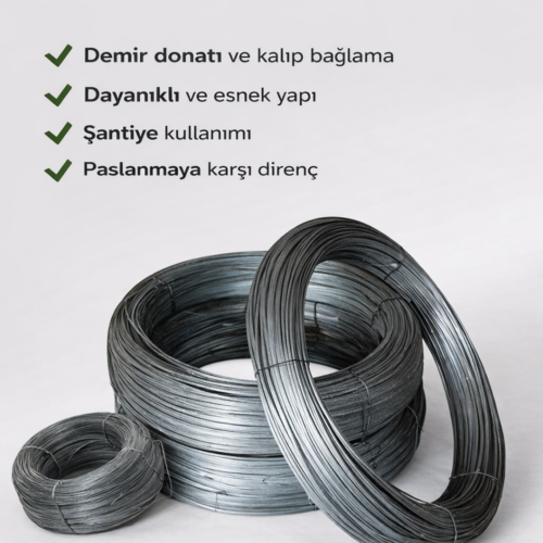 İnşaat Teli 25 KG - Demir Bağlama Teli