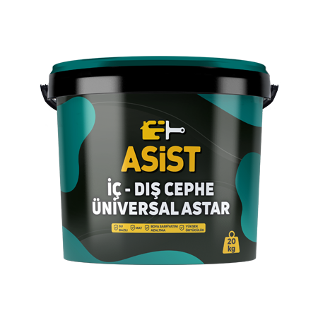 ASİST İÇ-DIŞ CEPHE ÜNİVERSAL ASTAR 20 Kg