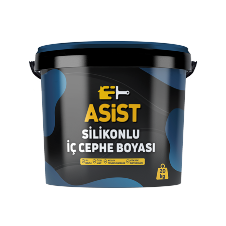 Asist Silikonlu İç Cephe Boyası 20 Kg