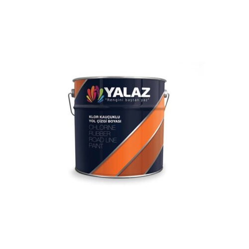 Yalaz Yol Çizgi Boyası (Klor Kauçuklu) Beyaz 2,5 Kg