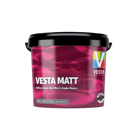 Vesta Matt Silikonlu İç Cephe Baz 2 20 Kg