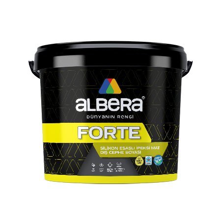 Forte Silikonlu İpeksi Mat Dış Cephe Boyası Baz 3 2,5 Lt