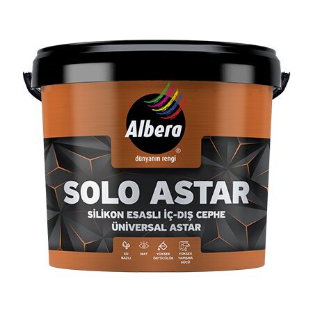 Solo Astar Silikonlu İç-Dış Cephe Universal Astar 10 Kg