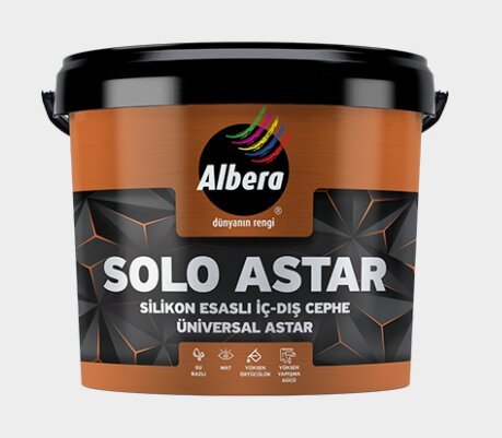 Solo Astar Silikonlu İç-Dış Cephe Universal Astar 3,5 Kg