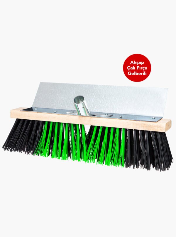 Ahşap Bahçe Fırçası 40 cm (Gelberili)