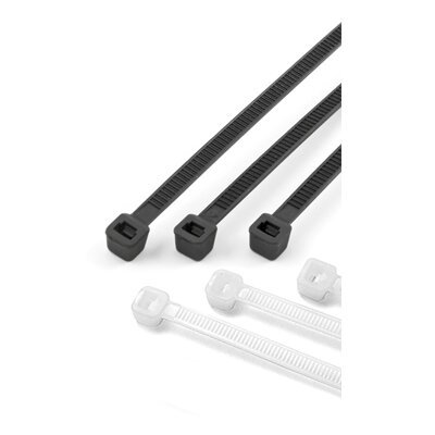 Cırt Kelepçe Plastik Kablo Bağı 2,5x100 - Siyah (100 Ad.)