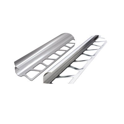 Alüminyum Fayans Çıtası - 10 Dış Krom 2,70 Mt