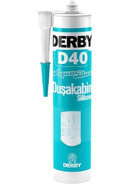 Derby D40 Duşa Kabin Silikonu Şeffaf - 320g