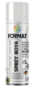 Format 400 Ml. Akrilik Mat Beyaz Ral 9010 Sprey Boya