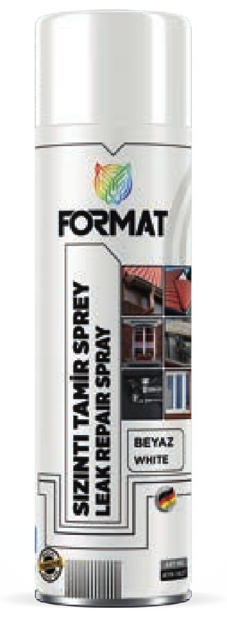 Format 500 Ml. İzolasyon-Sızıntı Tamir Spreyi -Siyah