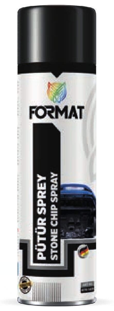 Format Pütür Sprey Boya Siyah 500 Ml.