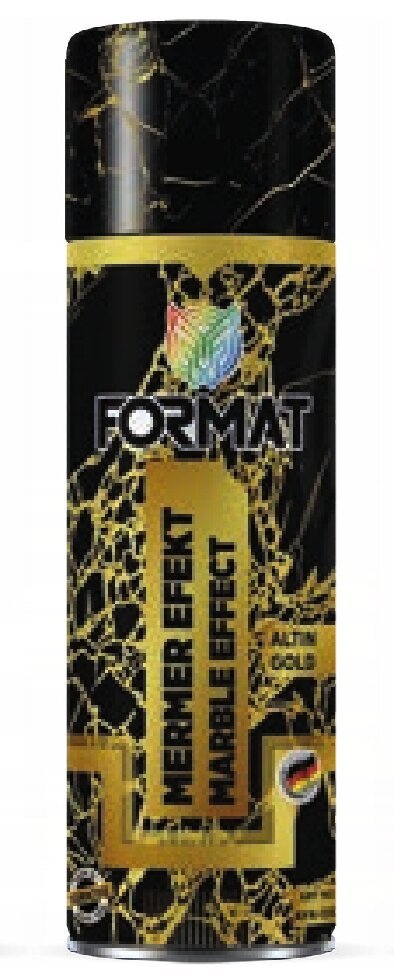Format 200 Ml. Mermer Efekt Altın