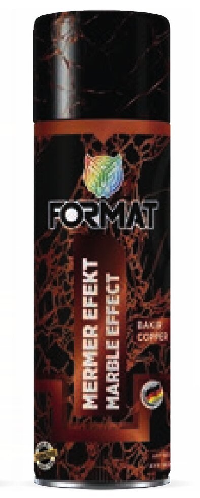 Format 200 Ml. Mermer Efekt Bakır