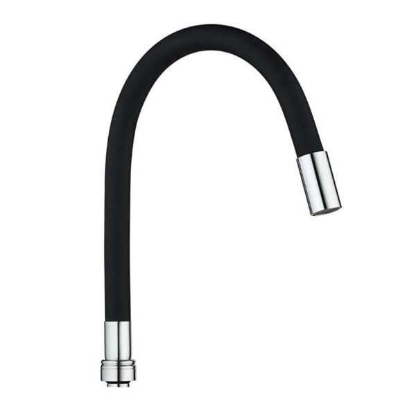 Helezonlu Evye Borusu Siyah 0497