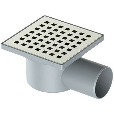 SUKAR Yandan Çıkışlı Koku Güvenlikli Tesisat Süzgeci Q50-10*10