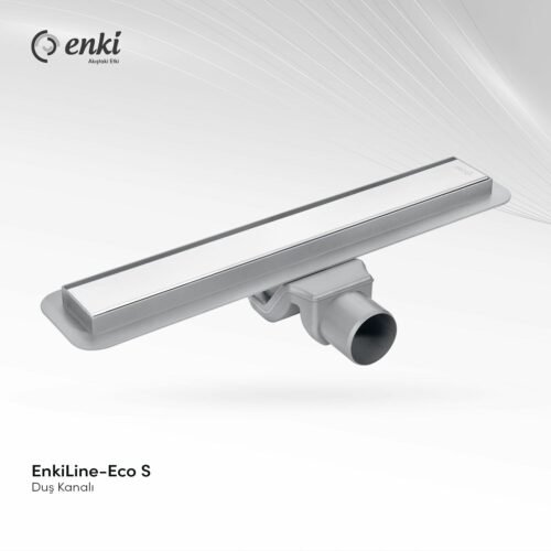 Enki Line-Eko P 40 cm Plain Izgaralı Duş Kanalı