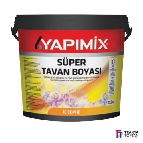 YAPIMİX SÜPER TAVAN BOYASI 17,5 KG