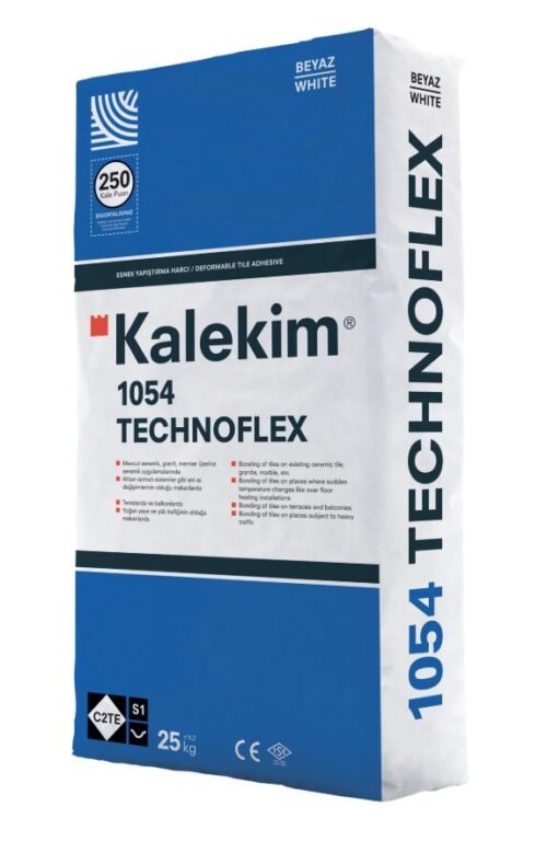 Technoflex - Esnek Yapıştırma Harcı (Gri) C2TE S1 1054 25 kg
