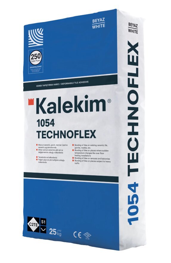 Technoflex - Esnek Yapıştırma Harcı (Gri) C2TE S1 1054 25 kg