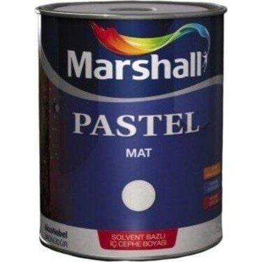 Marshall Pastel Mat Beyaz 0,75 L